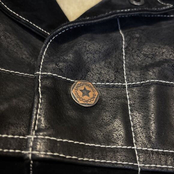 Snoop Dogg Leather Suede - Soft inside - See all photos Jacket 2XL - Picture 9 of 12